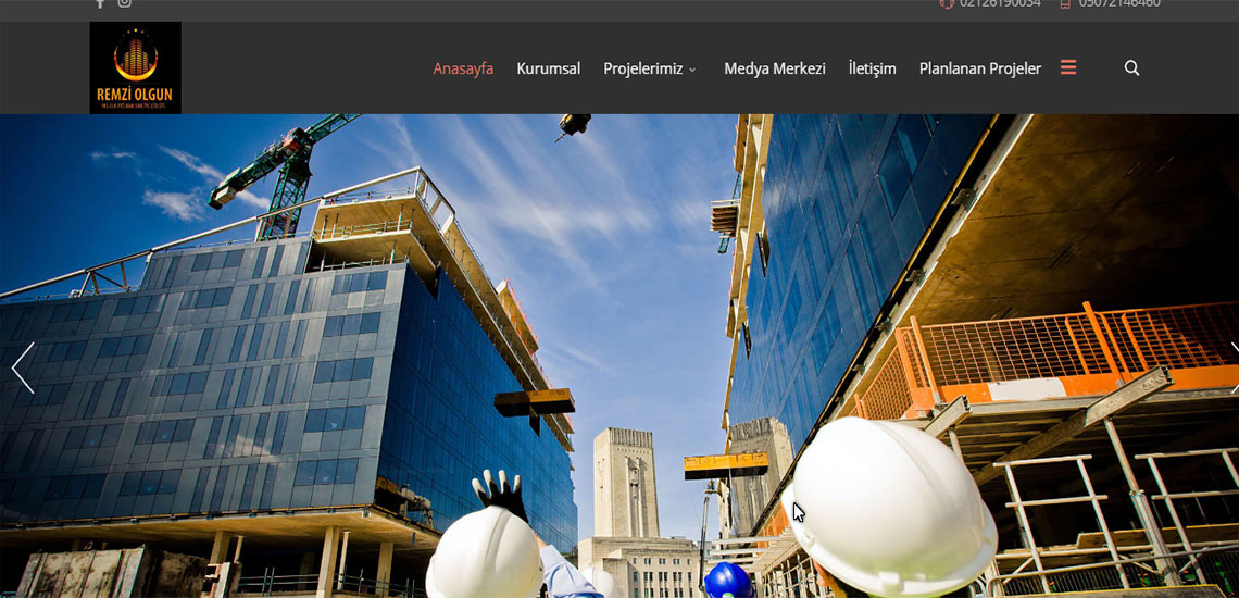 Olgun İnşaat Web Sitesi Açılmıştır